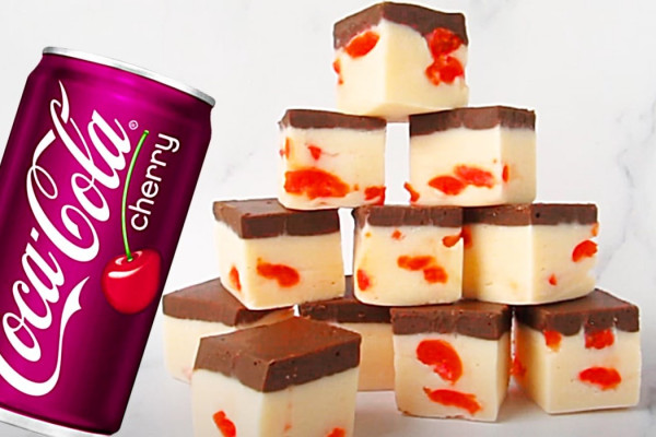 Cherry Coke Fudge Recipe - How To Make Homemade Fudge - Candy Gift Ideas