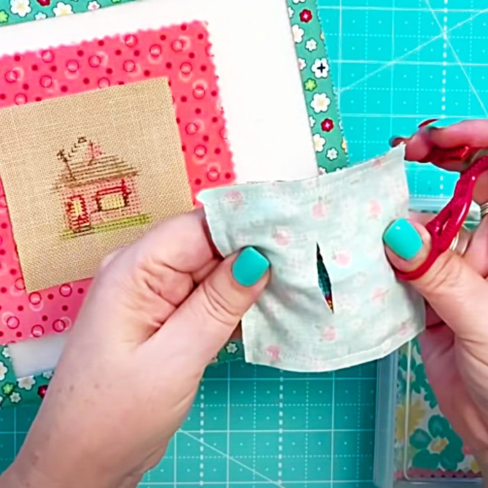 How To Make Mini Cross Stitch Pillows - Easy Sewing Gifts - DIY Pincushion Ideas