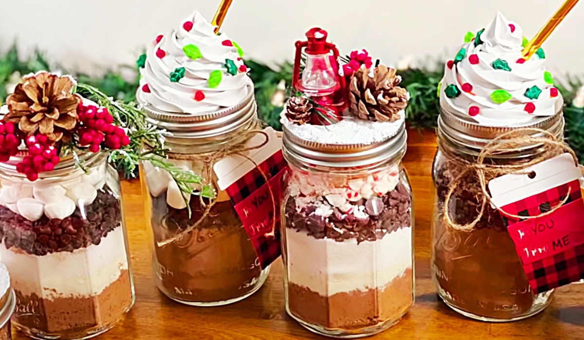 Mason Jar Cocoa Mix Recipe | DIY Joy Projects and Crafts Ideas