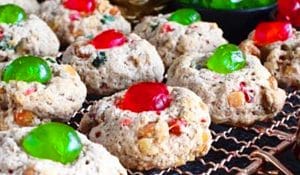 Christmas Fruitcake Cookies Recipe