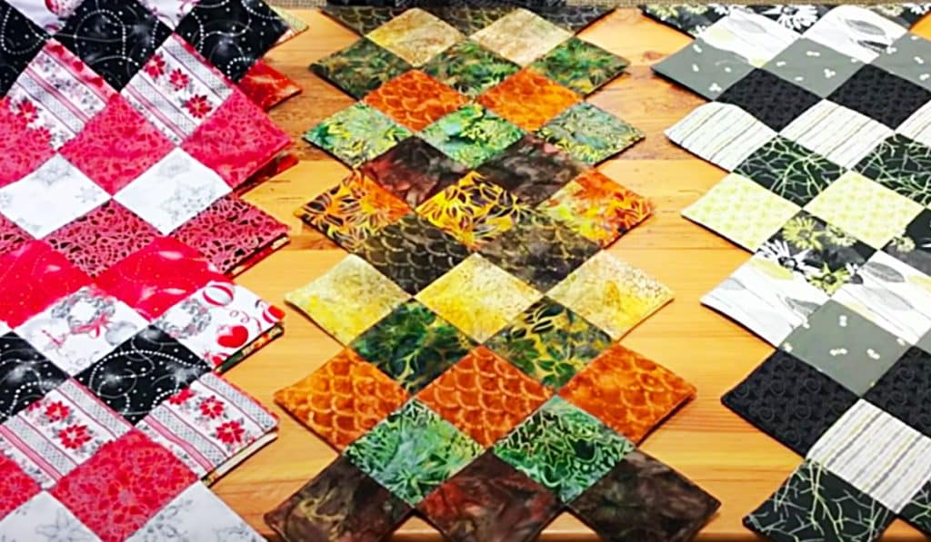 Jagged Edge Table Runner With Donna Jordan - Easy Quilted Table Runner - Fun Quilt Project