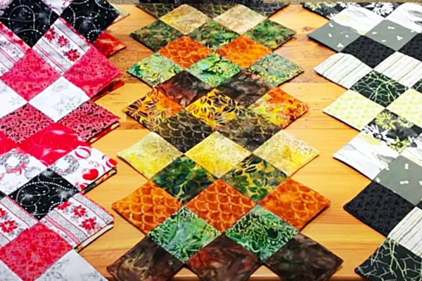 Jagged Edge Table Runner With Donna Jordan - Easy Quilted Table Runner - Fun Quilt Project