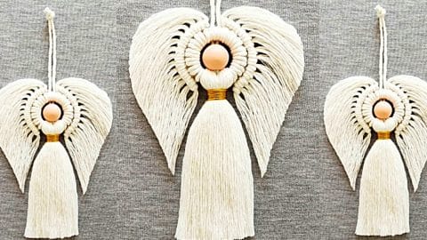 How To Make A Macrame Angel Ornament | DIY Joy Projects and Crafts Ideas