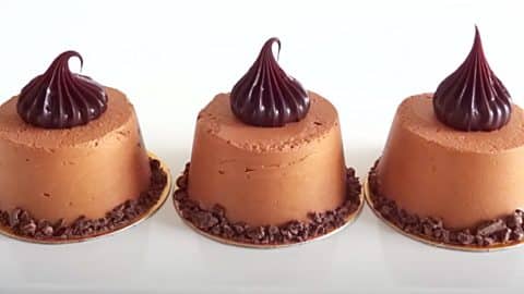 3-Ingredient Mini Mousse Cakes Recipe | DIY Joy Projects and Crafts Ideas