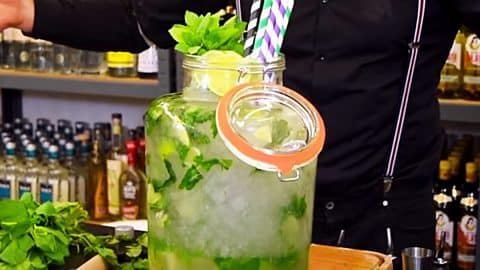 10-Liter Party Mojito Recipe | DIY Joy Projects and Crafts Ideas