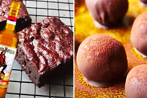 How To make Brownie Rum Balls - Holiday Candy Ideas - Holiday Gift Ideas