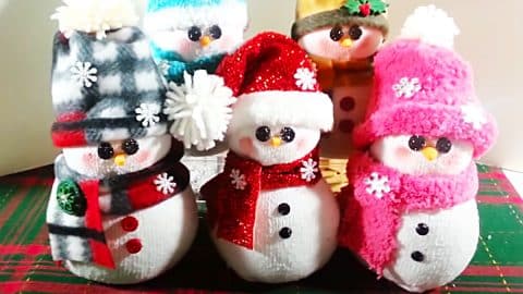 How To Make A Sock Snowman | DIY Joy Projects and Crafts Ideas
