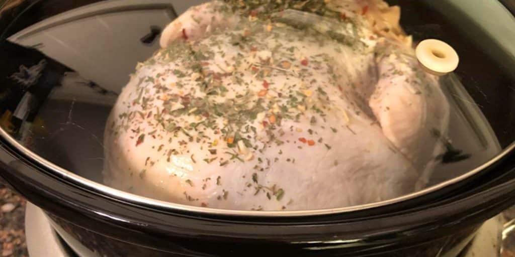 How to Cook A Whole Chicken In a Crockpot - Easy Slow Cooker Recipes for Chicken