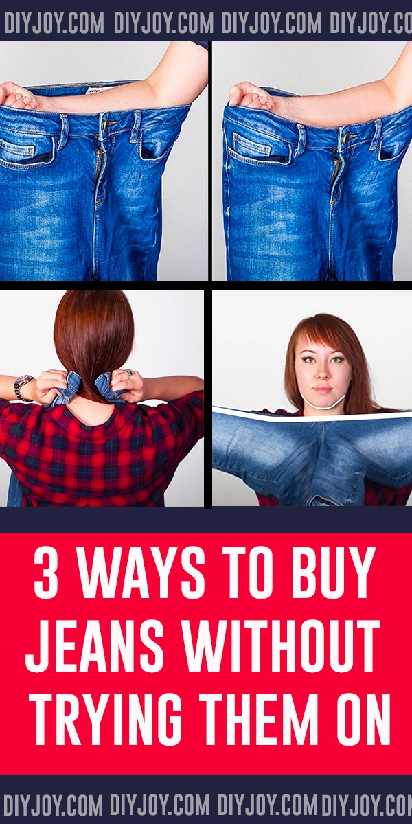 3 Ways To Buy Jeans Without Trying Them On - Hacks on How To Choose Jeans