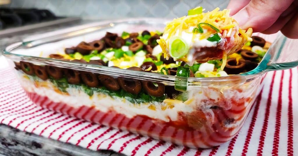 5 Layer Bean Dip Recipe - Bean Dip - Tex Mex Recipes