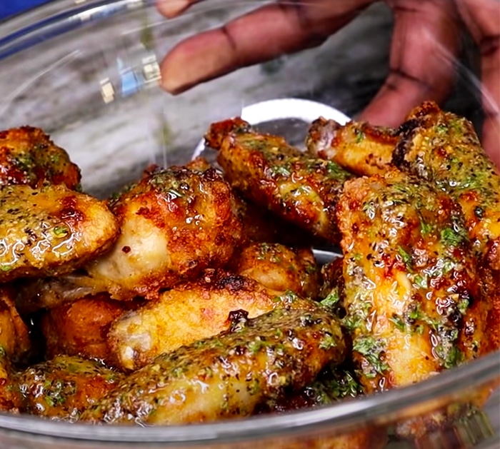 Air Fried Lemon Pepper Wings Recipe | Better Than Wingstop | Wingstop Copycat Recipes