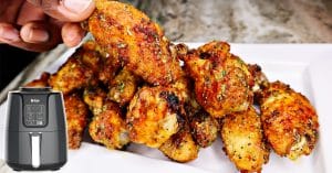 Air Fryer Lemon Pepper Wings Recipe