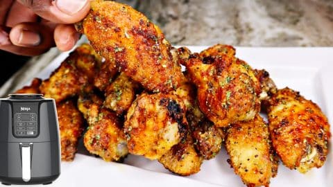 Air Fryer Lemon Pepper Wings Recipe | DIY Joy Projects and Crafts Ideas