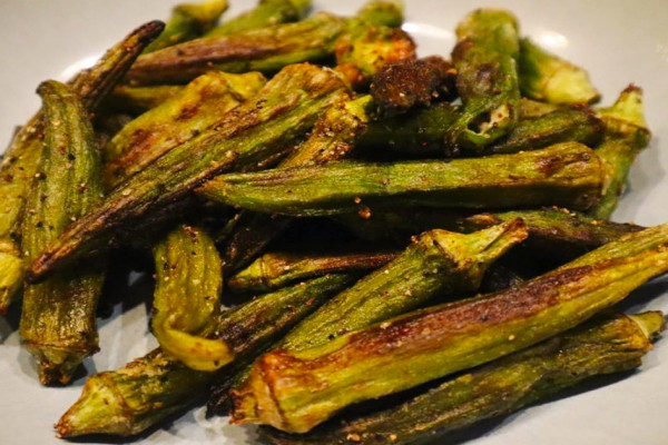Air Fryer Okra Recipe - Air Fryer Recipes - Lemon Pepper Okra Recipes
