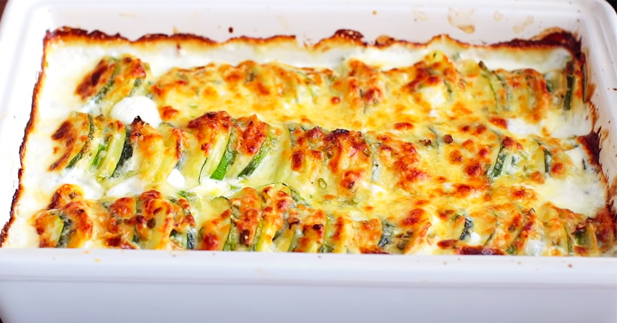 Baked Zucchini Potato Gratin Recipe | DIY Joy Projects and Crafts Ideas