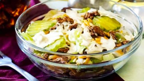 Big Mac Salad Recipe | DIY Joy Projects and Crafts Ideas