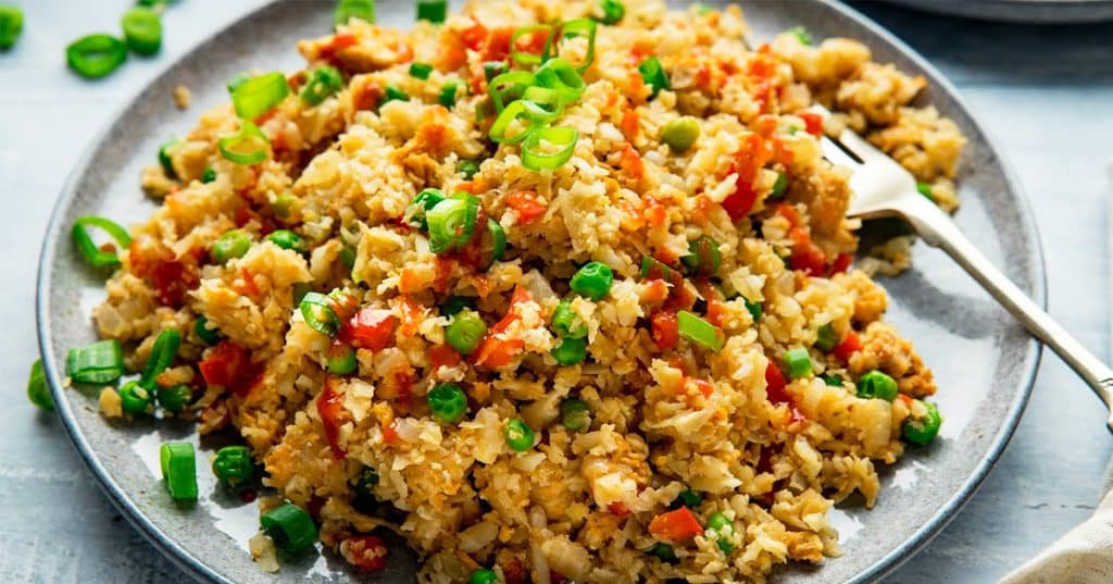 Cauliflower Fried Rice Recipe - Fried Rice Recipes- Low Carb Recipes