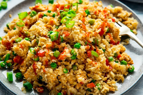 Cauliflower Fried Rice Recipe - Fried Rice Recipes- Low Carb Recipes