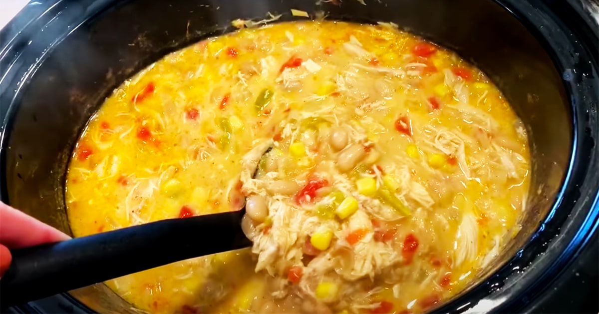 Crockpot White Chicken Chili Recipe