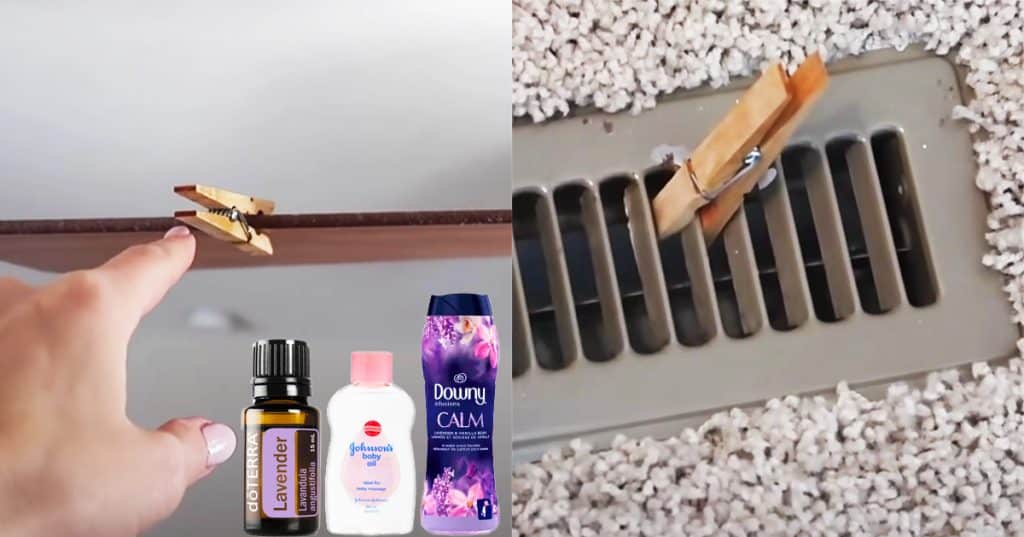 DIY Clothespin Air Freshener - Natural Ways To Smell Good in The House - DIY Homemade Diffuser