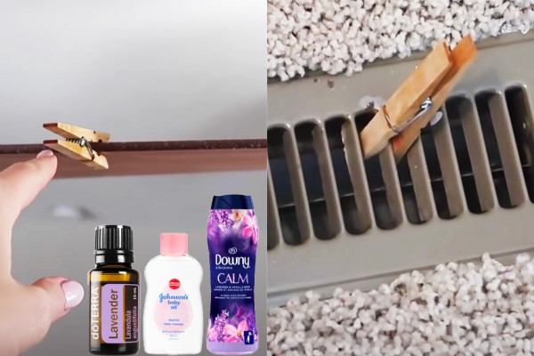 DIY Clothespin Air Freshener - Natural Ways To Smell Good in The House - DIY Homemade Diffuser