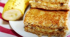 Grilled Peanut Butter And Banana Sandwich Recipe