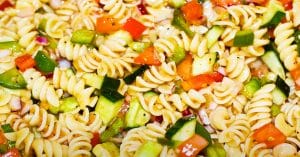 Healthy Italian Dressing Pasta Salad Recipe