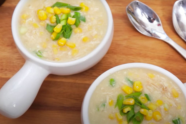 Homemade Chicken And Corn Soup - Corn Soups - Homemade Soups