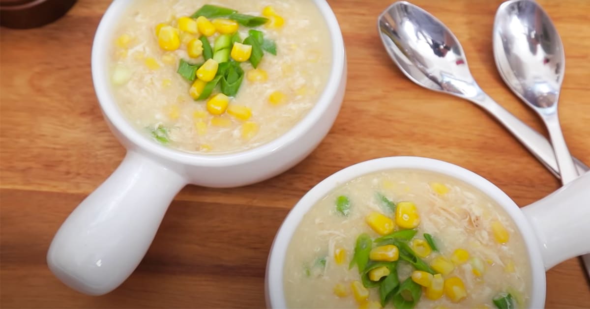 Homemade Chicken And Corn Soup | DIY Joy Projects and Crafts Ideas