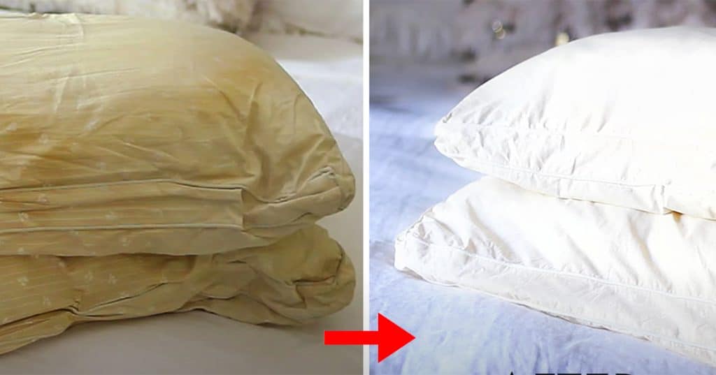 How To Clean Dirty Bed Pillows - DIY Dirty Pillows