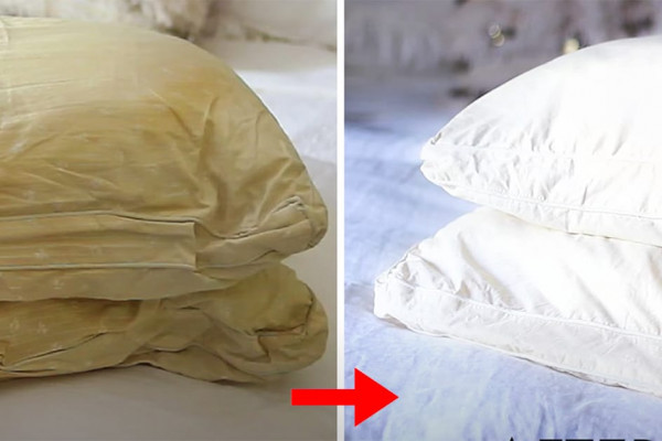 How To Clean Dirty Bed Pillows - DIY Dirty Pillows
