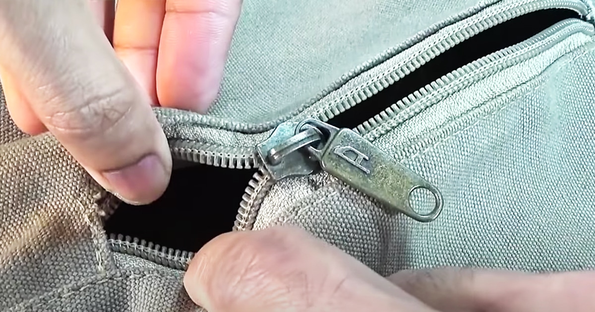 How To Fix A Broken Or Separated Zipper