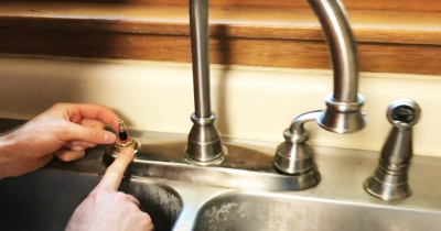 How To Fix A Leaky Kitchen Faucet - DIY Joy