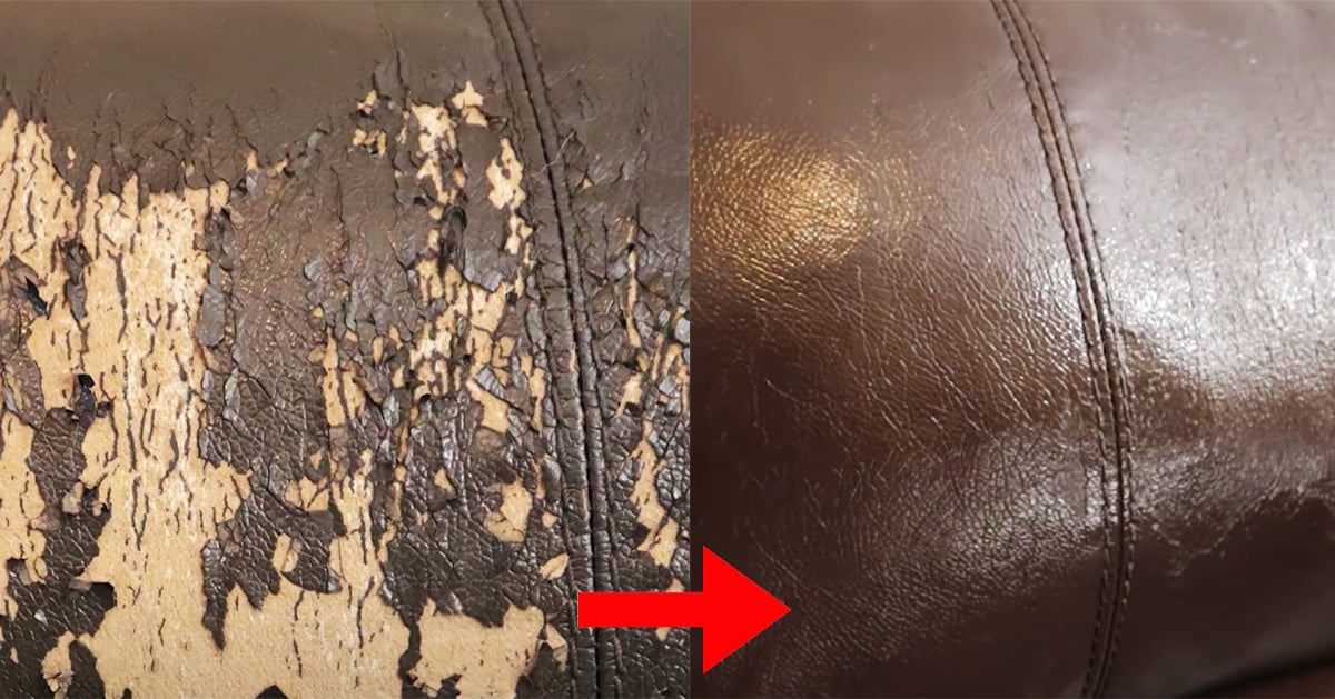 Gewend Waterig vergaan How To Fix A Peeling Leather Couch
