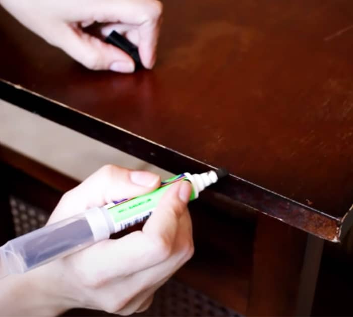 easy DIY scratched furniture - Repair Wood Stick - Table Top scratch Repair