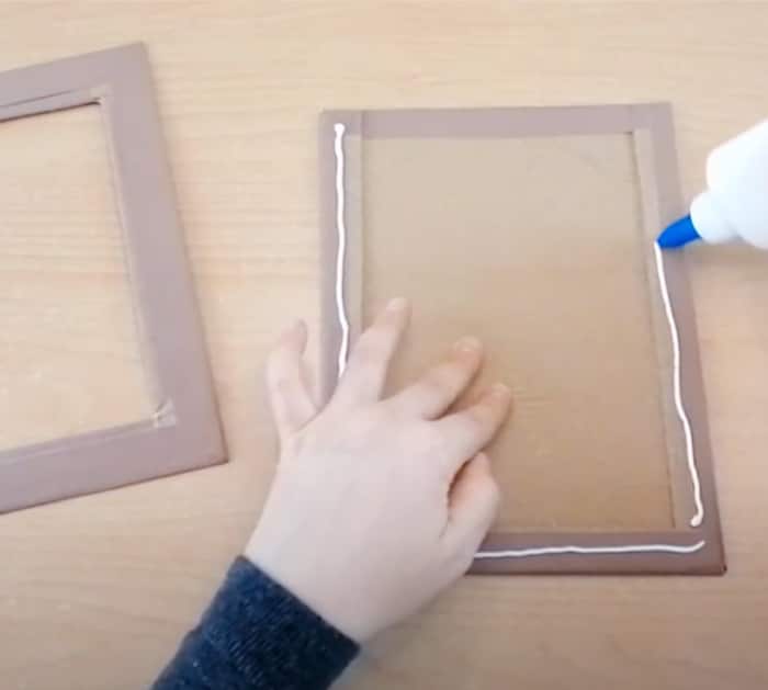 How to make photo frame stand from waste cardboard //easy DIY in