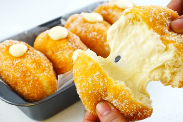 How To Make Cheesy Donuts - Homemade Donuts - Donuts Recipes