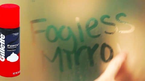 How To Prevent Bathroom Mirror From Fogging | DIY Joy Projects and Crafts Ideas