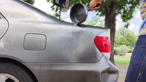 How To Remove Car Dents With Boiling Water | DIY Joy Projects and Crafts Ideas