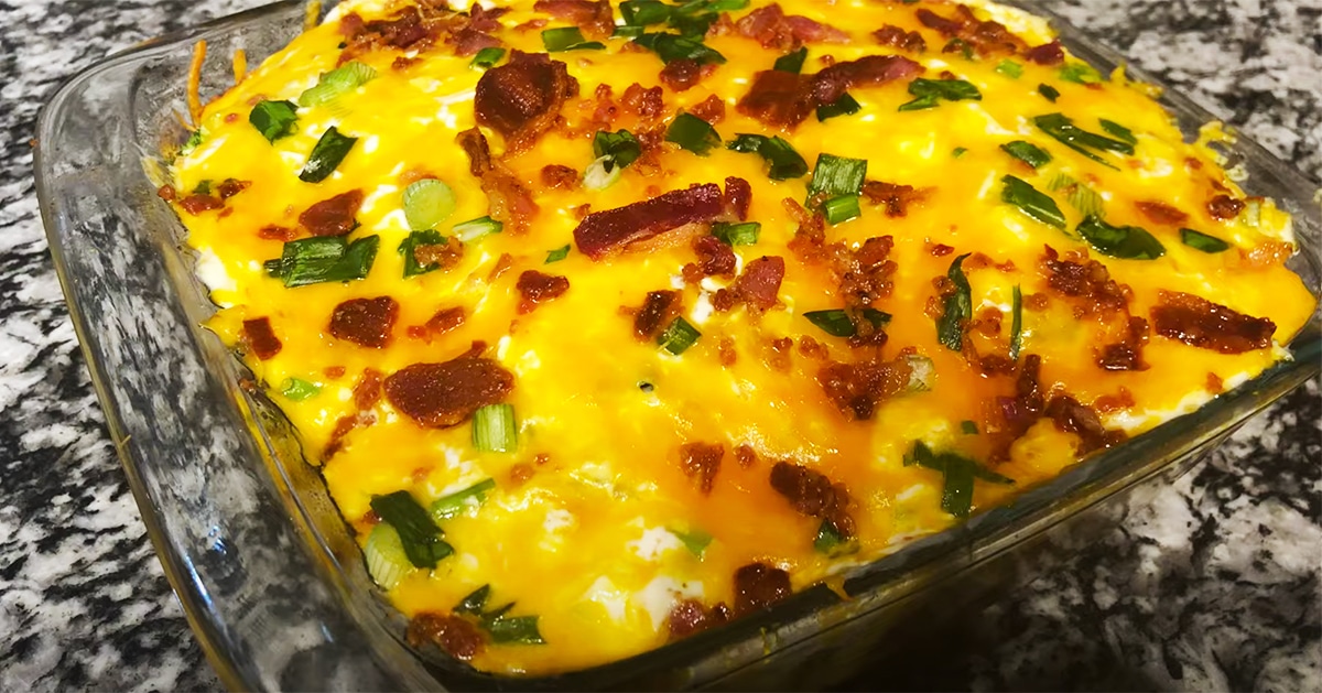 Loaded Baked Potato Casserole Recipe | DIY Joy Projects and Crafts Ideas