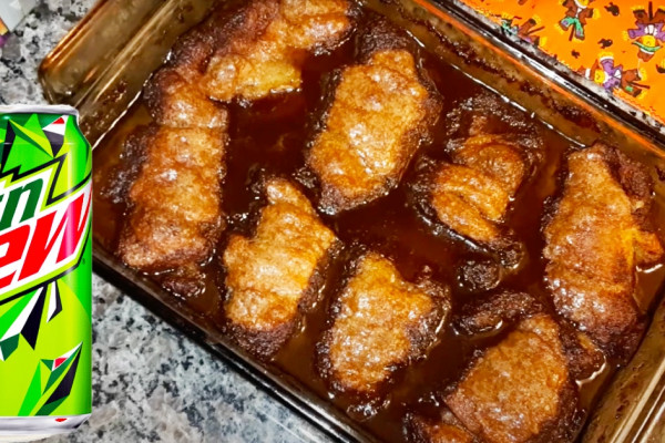 Mountain Dew Apple Dumplings Recipe - Mountain Dew Recipes - Apple Dumplings Recipes
