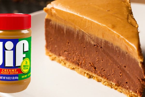 No-Bake Chocolate Peanut Butter Cheesecake Recipe - Peanut Butter Recipes - No Bake Recipe