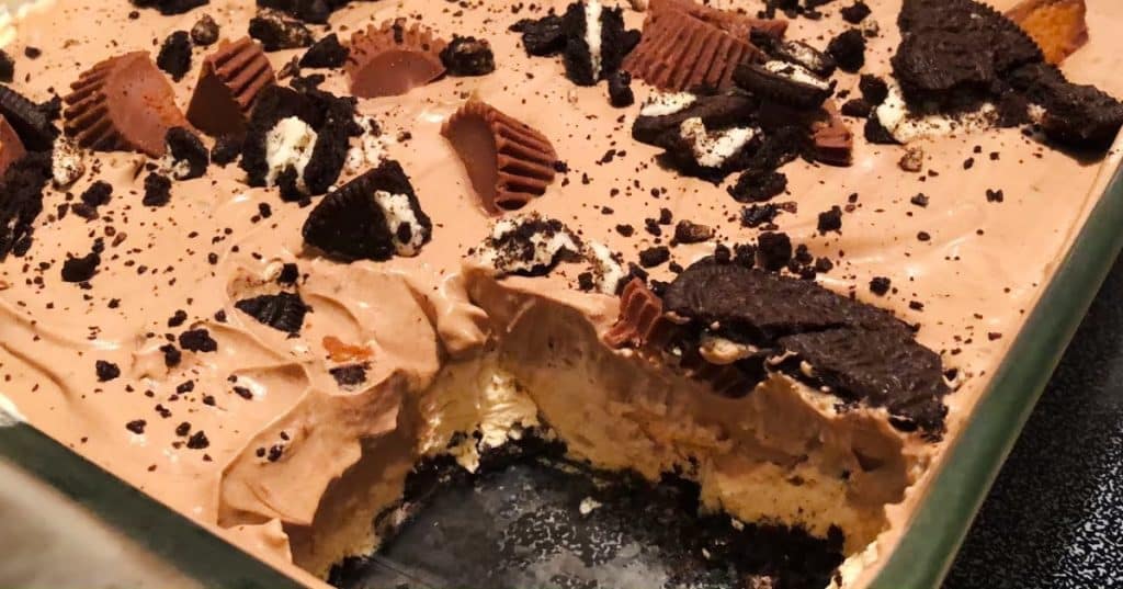 No-Bake Chocolate Peanut Butter Dessert Recipe-No Bake Recipes - Chocolate Pudding Recipes