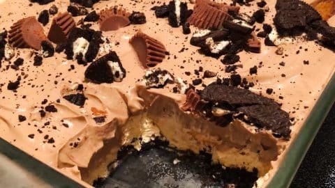 No-Bake Chocolate Peanut Butter Dessert Recipe | DIY Joy Projects and Crafts Ideas