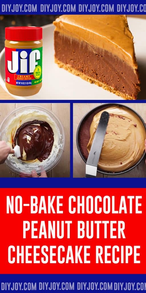 No Bake Chocolate Peanut Butter Cheesecake Recipe 8721