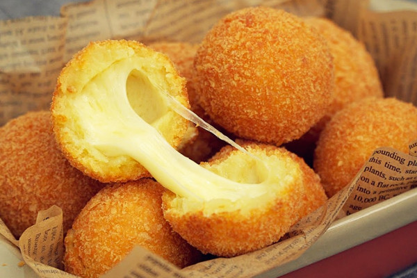 Potato Cheese Balls Recipe - Cheese Ball Recipes - Mozzarella Balls Recipes