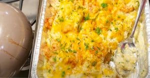 Shrimp And Potato Cheese Casserole Recipe