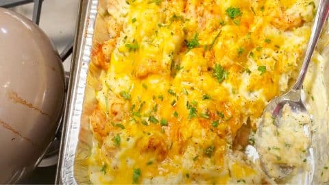 Shrimp And Potato Cheese Casserole Recipe | DIY Joy Projects and Crafts Ideas