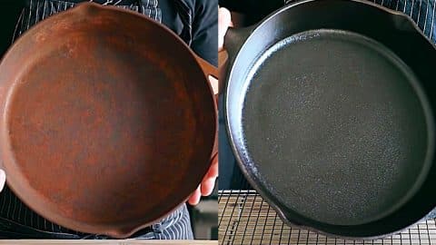How To Restore And Cure Cast Iron | DIY Joy Projects and Crafts Ideas