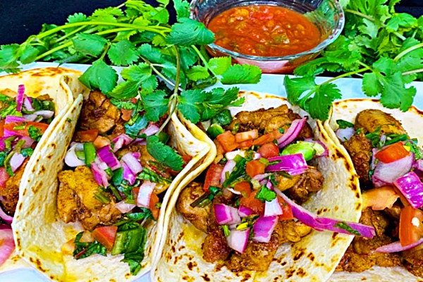 Chicken Tacos Recipe - How To Make Chicken Tacos - Easy Chicken Ideas
